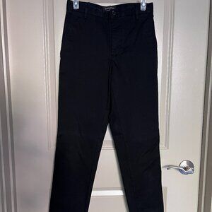Banana Republic High Rise Chinos- Black- 0